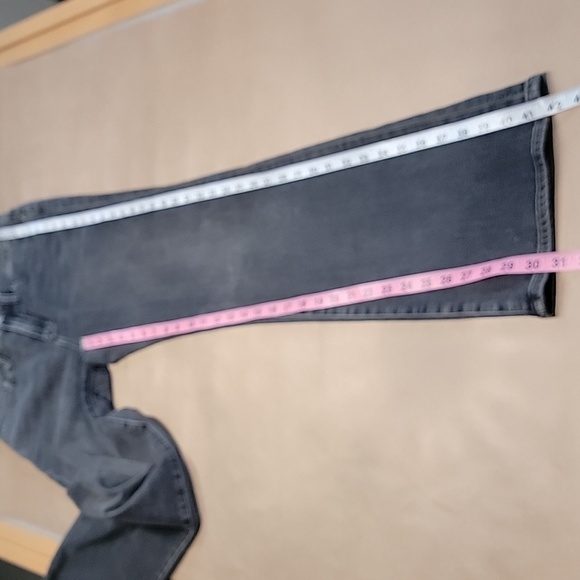 J. Crew Size 29 Washed Black Curvy Full Length Demi Boot Denim Jeans, NWOT - Picture 9 of 15